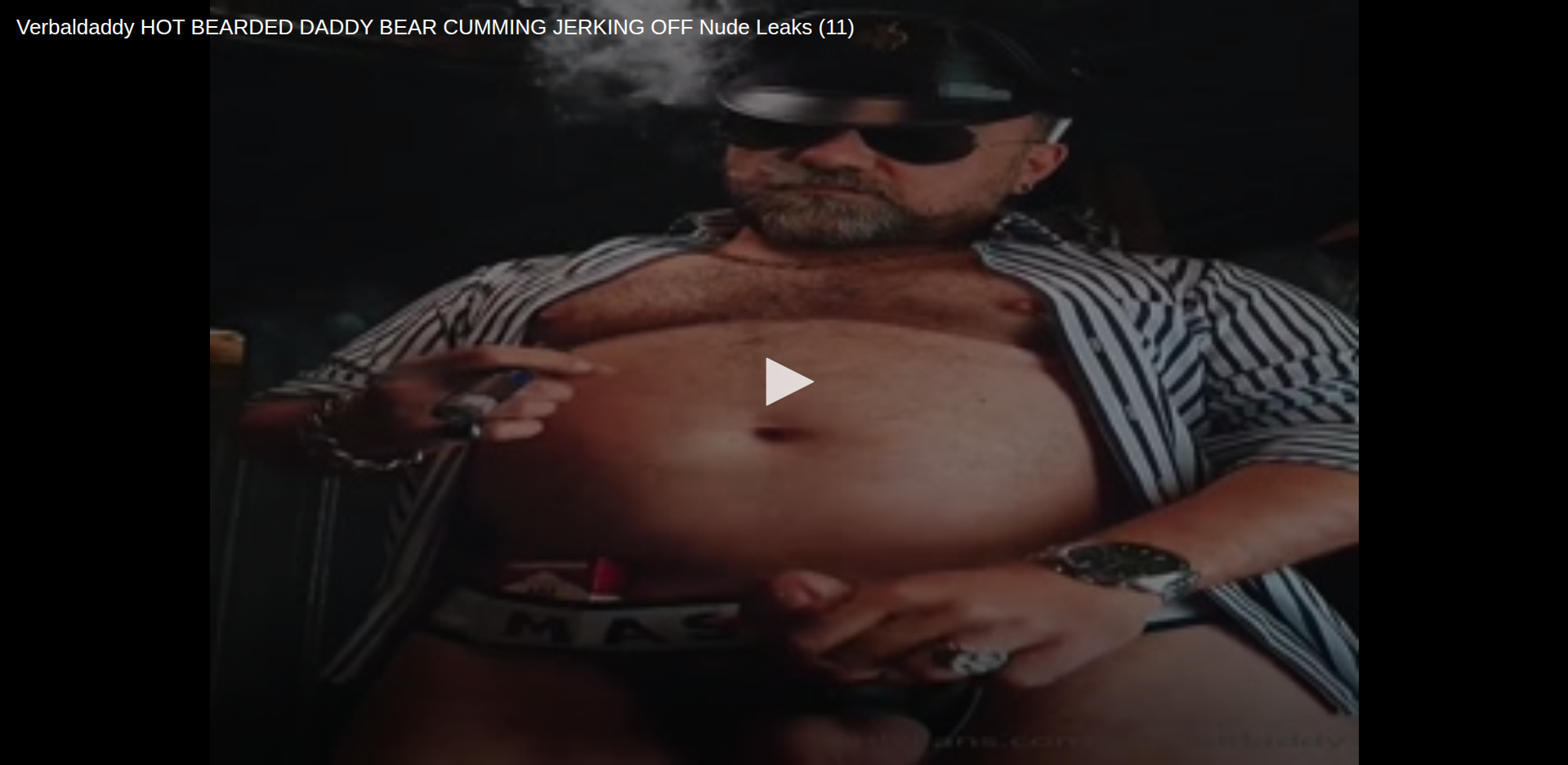 Thumbnail for Verbaldaddy HOT BEARDED DADDY BEAR CUMMING JERKING OFF Nude Leaks (11)