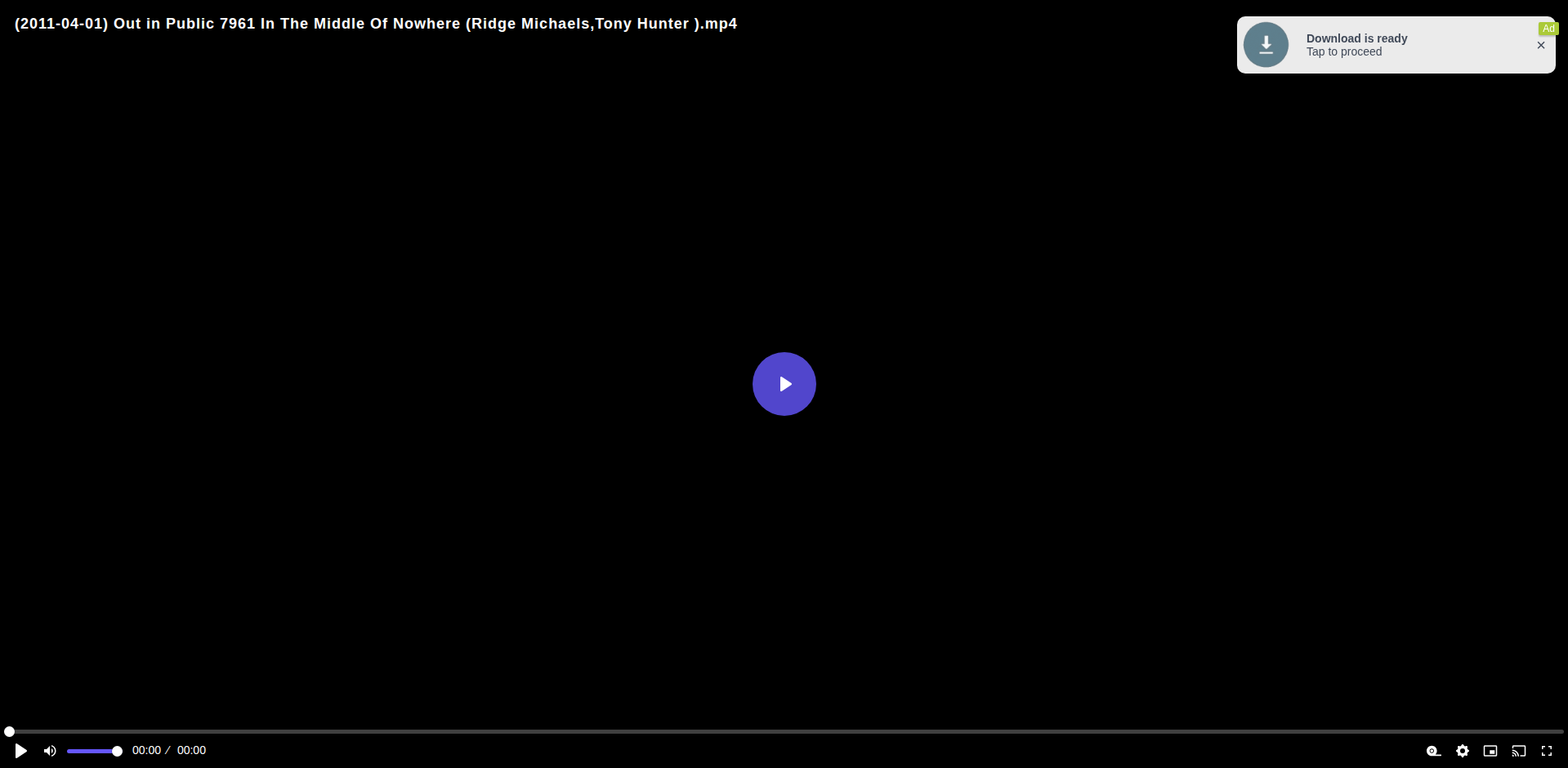Thumbnail for 2011-04-01 Out in Public 7961 In The Middle Of Nowhere Ridge Michaels Tony...
