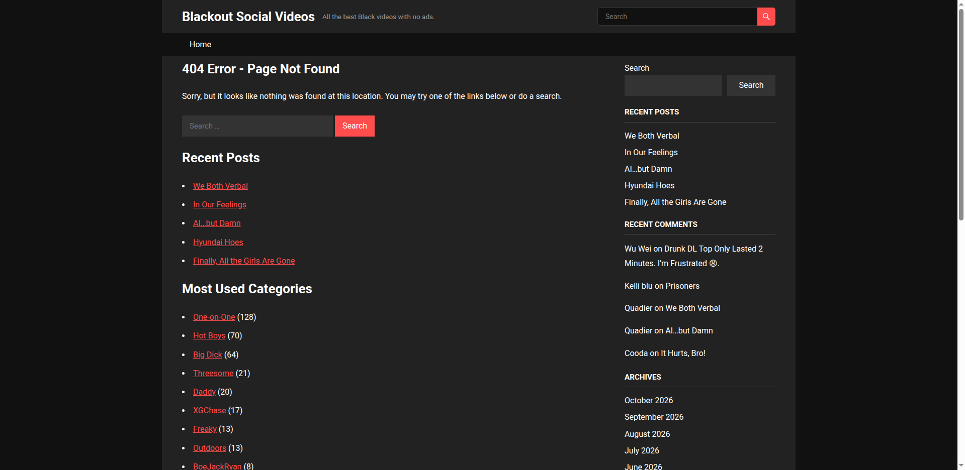 Thumbnail for I Don’t Pull Out – Blackout Social Videos