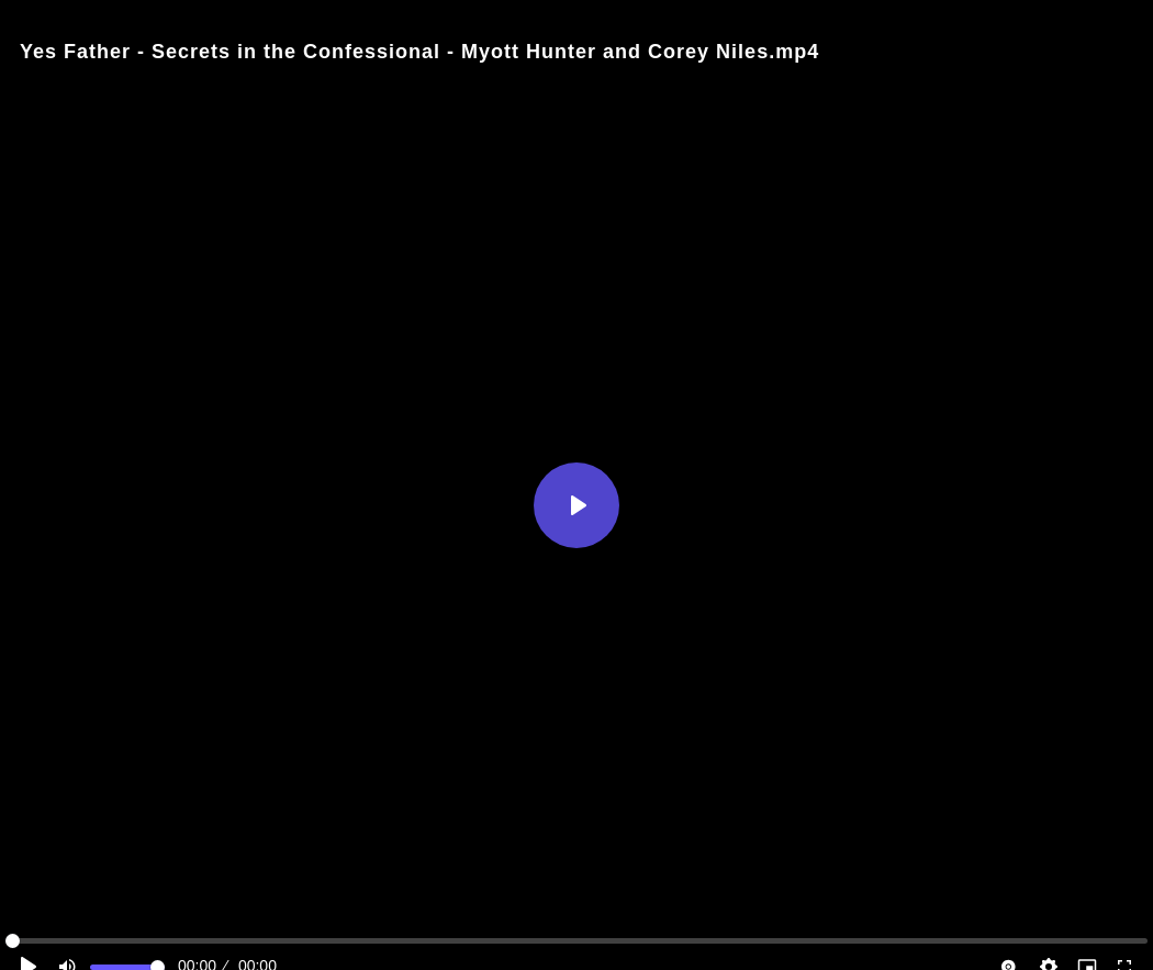 Thumbnail for Yes Father - Secrets in the Confessional - Myott Hunter and Corey Niles