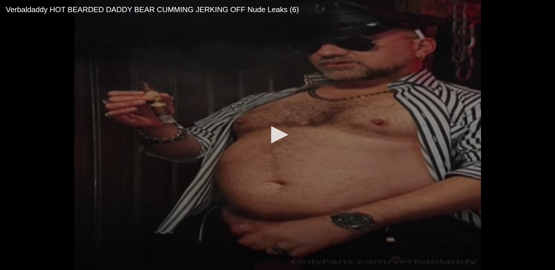 Thumbnail for Verbaldaddy HOT BEARDED DADDY BEAR CUMMING JERKING OFF Nude Leaks (6)