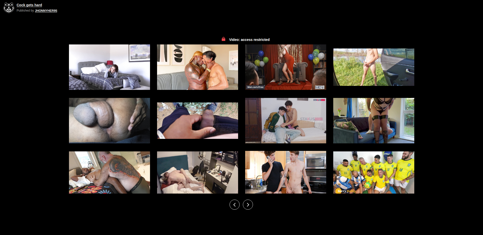 Thumbnail for Cock gets hard