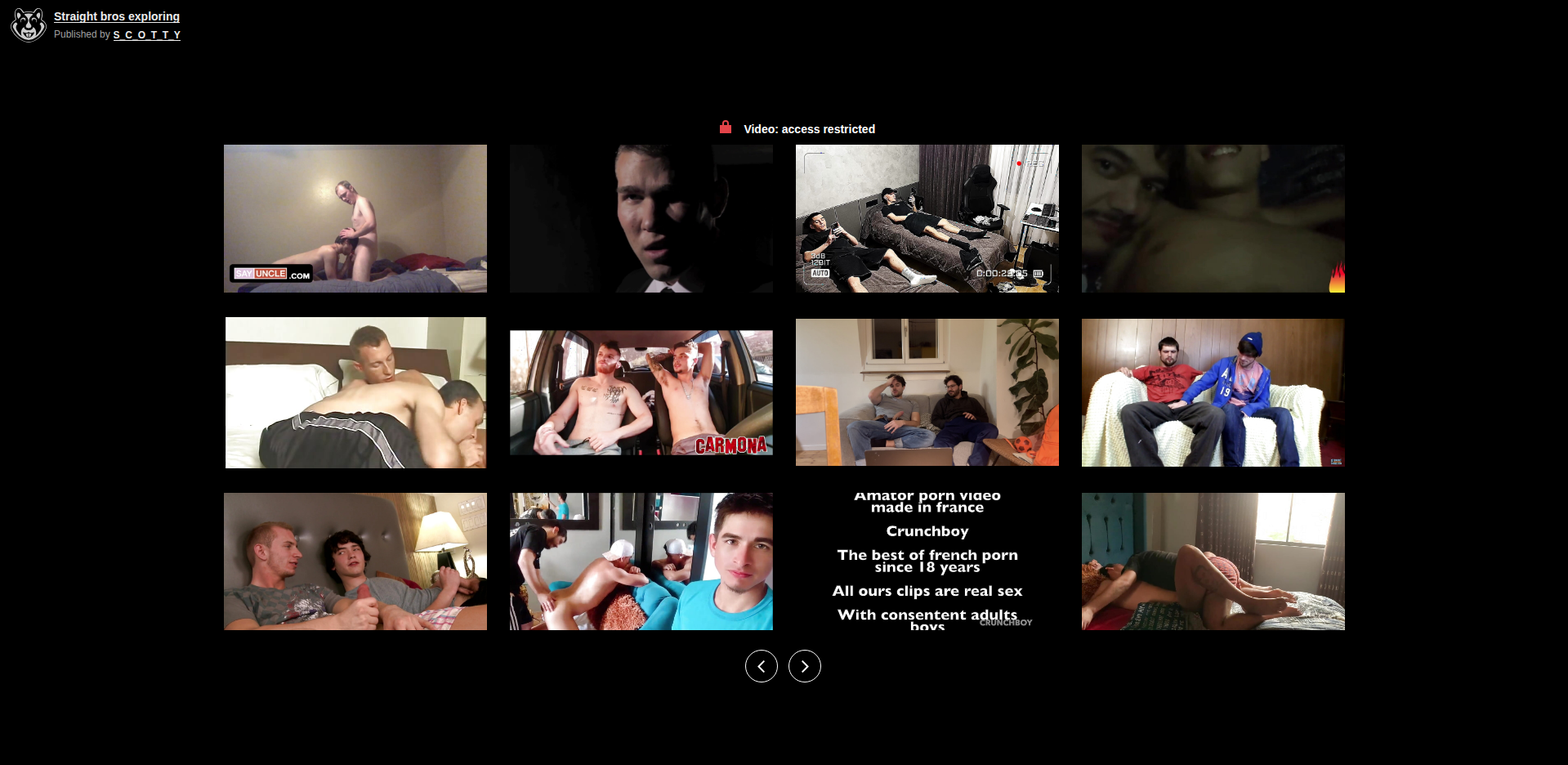 Thumbnail for Straight bros exploring