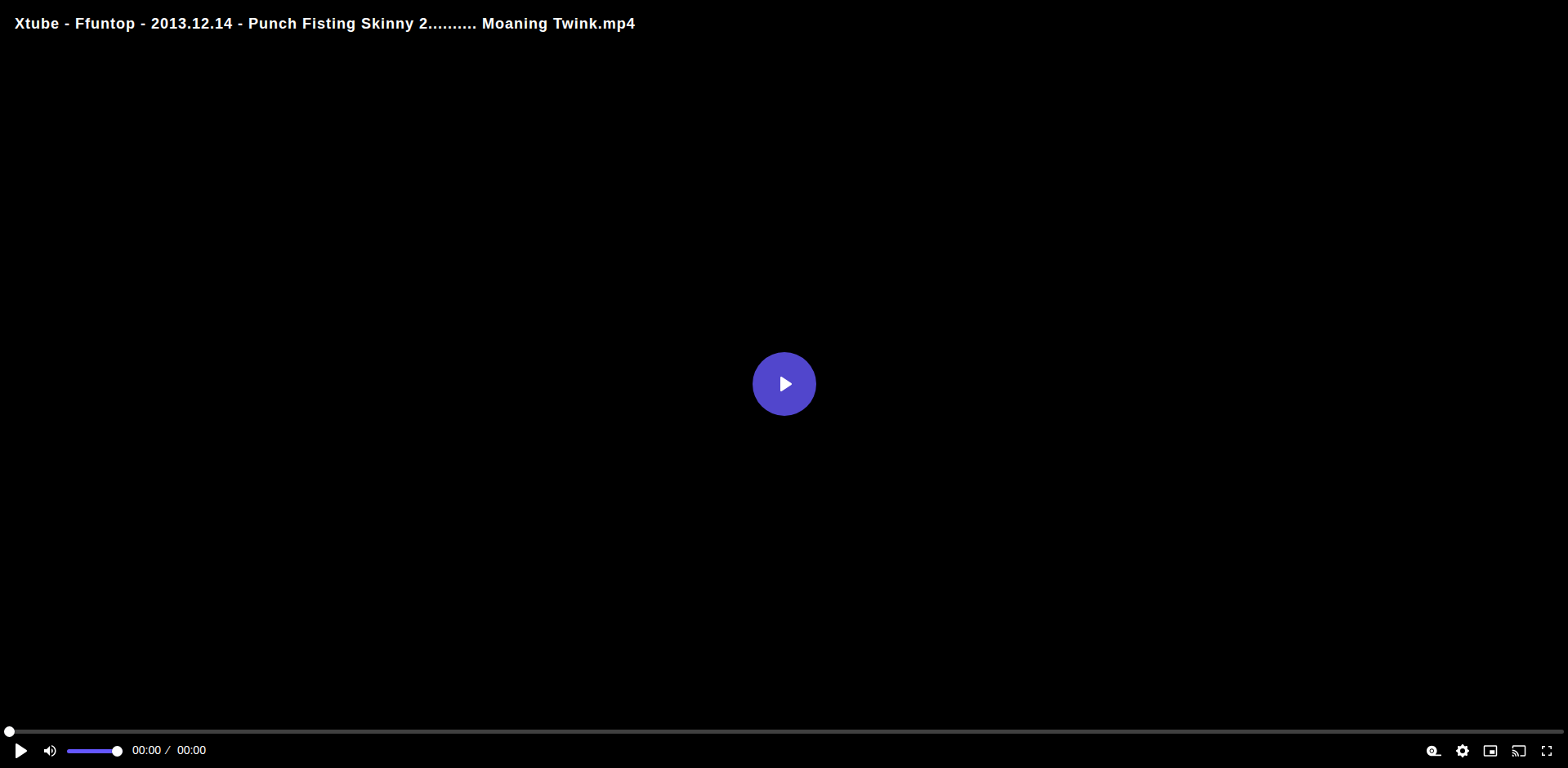 Thumbnail for Xtube - Ffuntop - 2013 12 14 - Punch Fisting Skinny 2 Moaning Twink