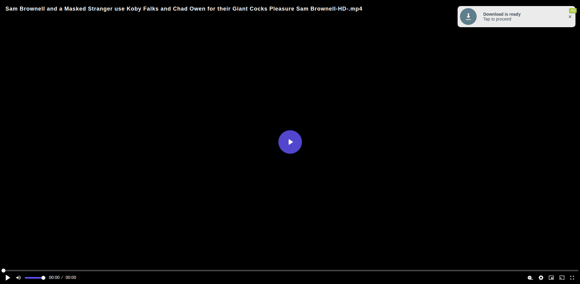 Thumbnail for Sam Brownell and a Masked Stranger use Koby Falks and Chad Owen for their...