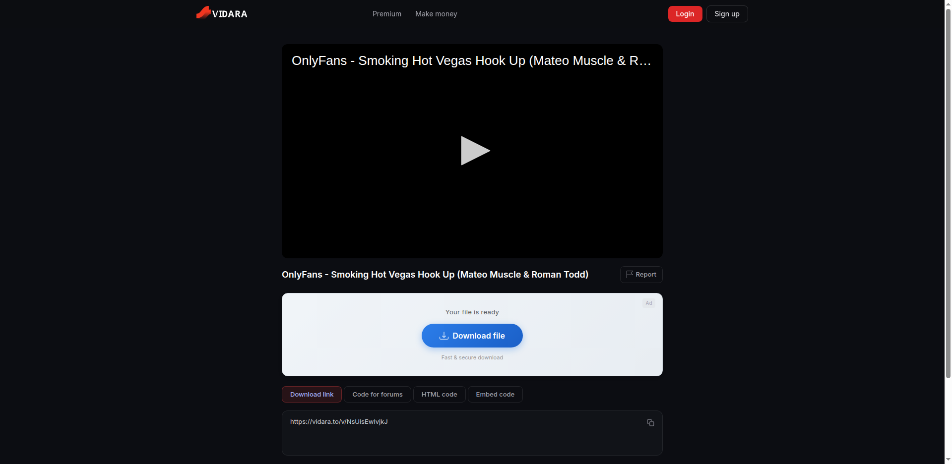 Thumbnail for Watch OnlyFans - Smoking Hot Vegas Hook Up (Mateo Muscle & Roman Todd)