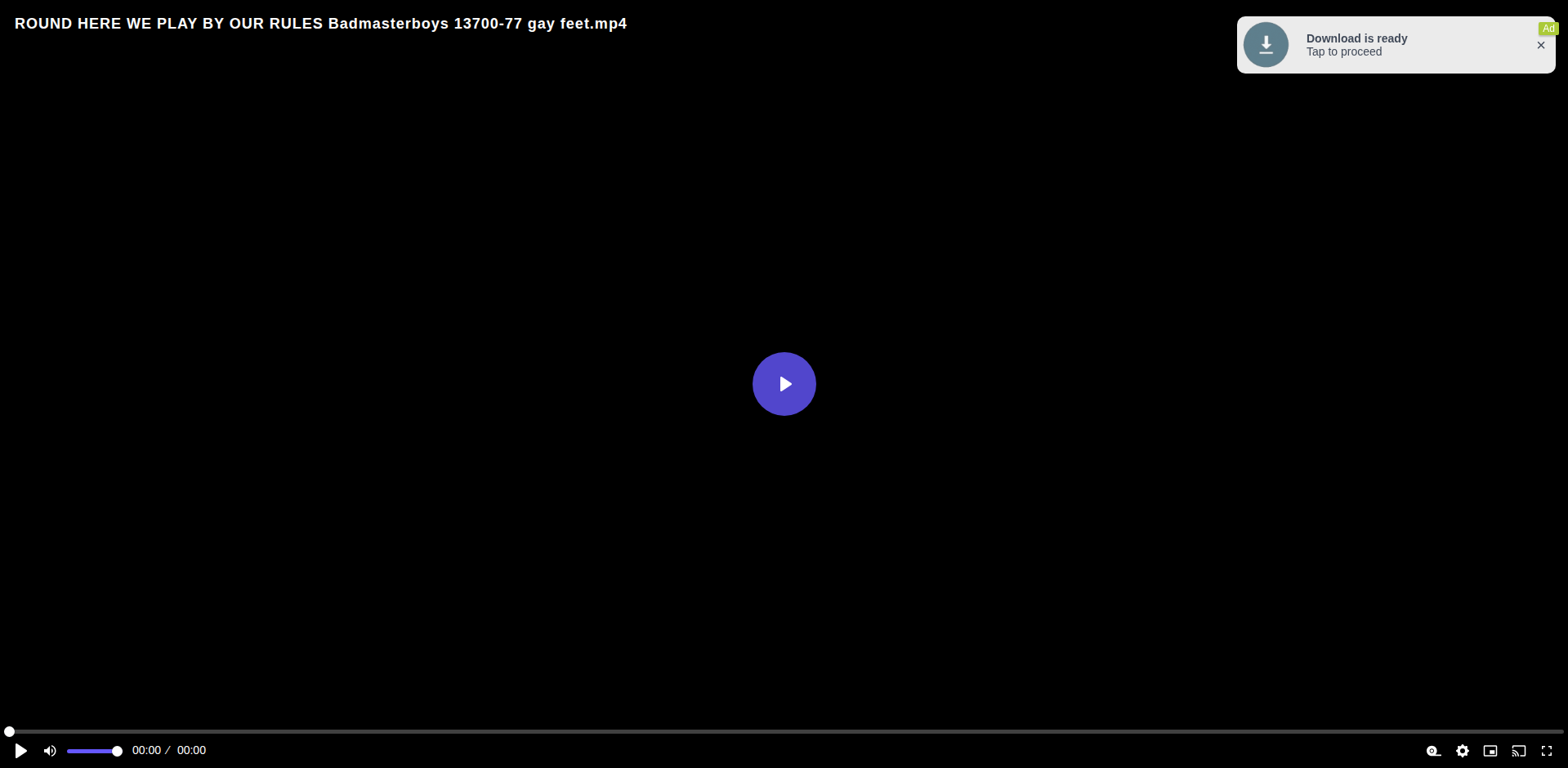 Thumbnail for ROUND HERE WE PLAY BY OUR RULES Badmasterboys 13700-77 gay feet