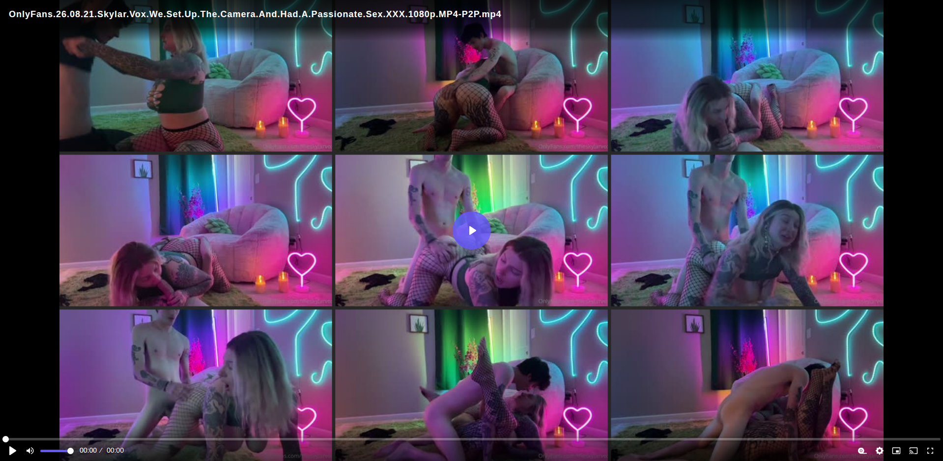 Thumbnail for OnlyFans – Skylar Vox We Set Up The Camera And Had A Passionate Sex (26 08 21)
