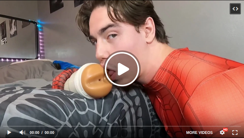 Thumbnail for Str8 guy licking a pocket pussy part1