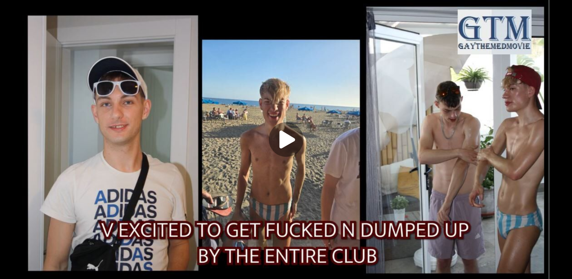 Thumbnail for HYB - Alexis Becomes the Ultimate Cum-Dump – Twink for 30 Random Hung Lads...