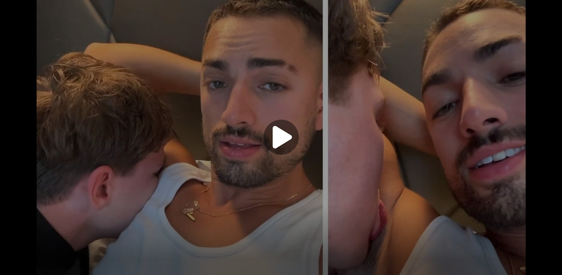 Thumbnail for Boy gets so horny after work, visiting his studly FWB for a wild uninhibited...