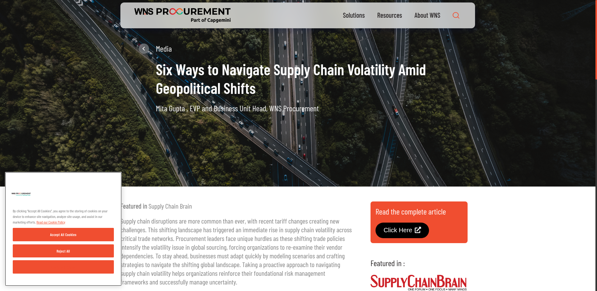 Navigating Supply Chain Volatility in Global Markets