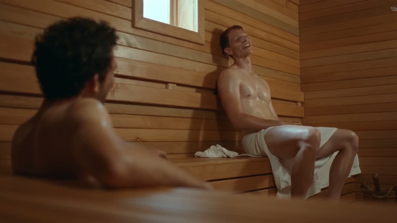 Thumbnail for GUYS TALKING IN SAUNA