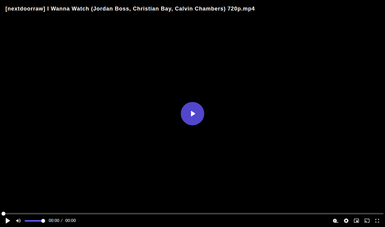 Thumbnail for [nextdoorraw] I Wanna Watch (Jordan Boss, Christian Bay, Calvin Chambers) 720p